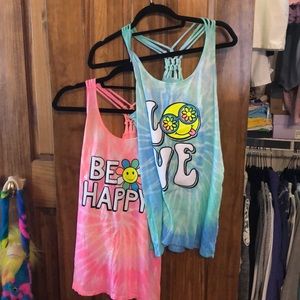 Justice tank tops 2-pack